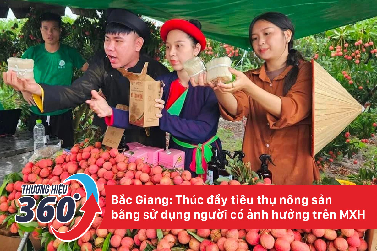 Read more about the article Bắc Giang: Thúc đẩy tiêu thụ nông sản bằng sử dụng người có ảnh hưởng trên mạng xã hội