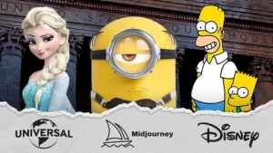 Read more about the article Disney và Universal kiện Midjourney vì vi phạm bản quyền hàng loạt nhân vật nổi tiếng